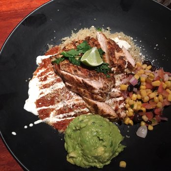 J.B. Dawson's Restaurant & Bar - Seasonal special - chicken quinoa bowl - was a hit! - Steakhouses Near Me - Lancaster, Pennsylvania J.B. Dawson's Restaurant & Bar - Seasonal special - chicken quinoa bowl - was a hit! - Steakhouses Near Me - Lancaster, Pennsylvania