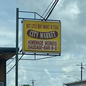 City Market - a sign for the best little meat market in texas - Meat Shops Near Me - Schulenburg, Texas City Market - a sign for the best little meat market in texas - Meat Shops Near Me - Schulenburg, Texas
