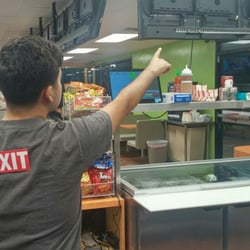 Tony's Donut House - First employee's exit training.