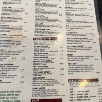 Restaurant Bay Watch - Menu - Breakfast & Brunch Near Me - San Mateo, California Restaurant Bay Watch - Menu - Breakfast & Brunch Near Me - San Mateo, California