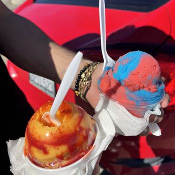Sweet and Snow - cha mango and spider man - Shaved Ice Near Me - Stockton, California Sweet and Snow - cha mango and spider man - Shaved Ice Near Me - Stockton, California