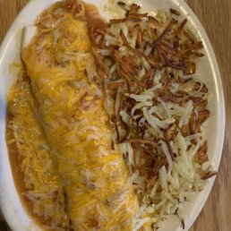 Smothered Breakfast Burrito