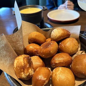 Culinary Dropout - Soft Pretzels & Provolone Fondue - New American Near Me - Denver, Colorado Culinary Dropout - Soft Pretzels & Provolone Fondue - New American Near Me - Denver, Colorado