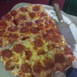 Ace's Chicago Pizza - Pepperoni and mushroom pizza. Delish