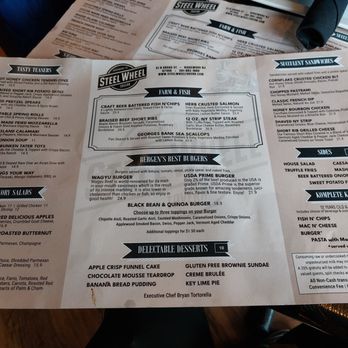 Steel Wheel Tavern - Menu - March 2025 - Bars Near Me - Ridgewood, New Jersey Steel Wheel Tavern - Menu - March 2025 - Bars Near Me - Ridgewood, New Jersey