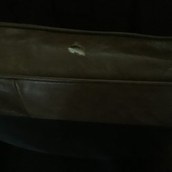 Photo of Chuck's Custom Upholstery - Frisco, TX, US. The second piece is a chair. It will need fabric. I'm thinking navy and white ticking.