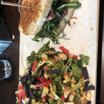 First Watch - 1/2 roast beef sandwich with chicken avocado salad - Breakfast & Brunch Near Me - Orlando, Florida