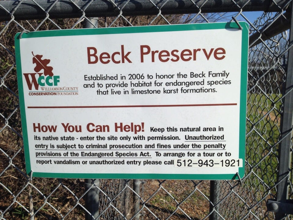 Beck Preserve Logo