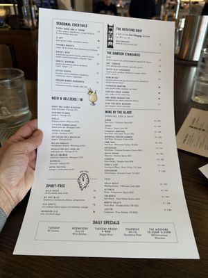 Menu photo 2 The Dawson Chicago, IL
