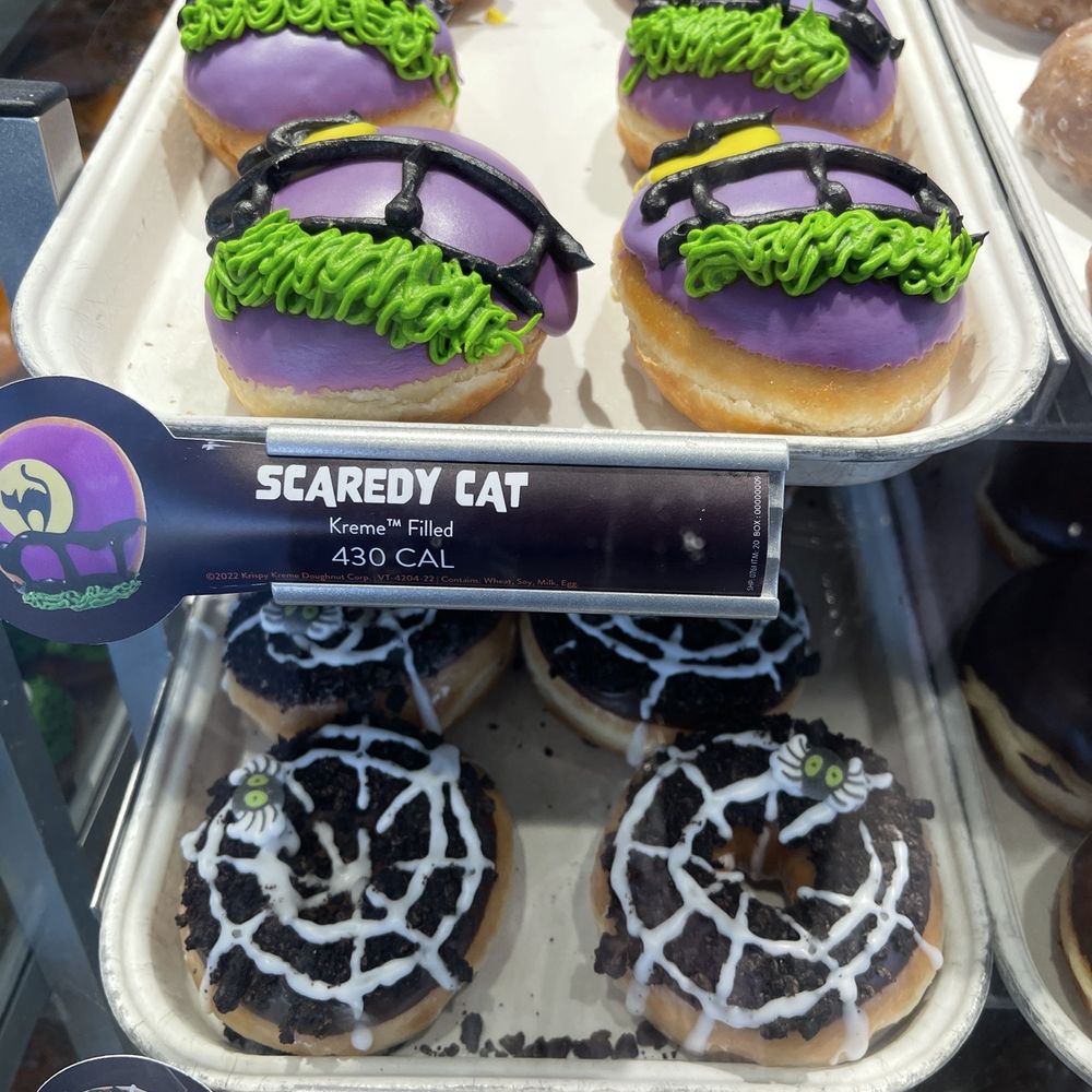 Halloween themed donuts Halloween themed donuts