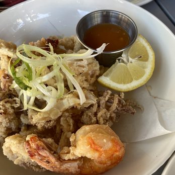Fishworks - Crispy squid and prawns- happy hour happy hour $14 - Seafood Near Me - North Vancouver, British Columbia