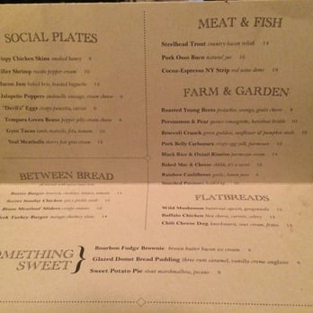 Carson Kitchen - Menu 2 - New American Near Me - Las Vegas, Nevada