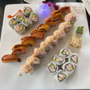 Nagoya Sushi - Yummy sushi rolls  Crunchy Spicy California Roll  Tango Roll King Farm Roll California Roll - Sushi Bars Near Me - Rockville, Maryland