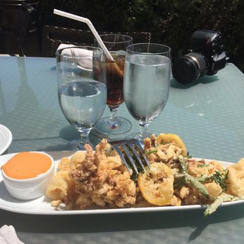 the C restaurant + bar - Our free calamari for checking in on Yelp. - Seafood Near Me - Monterey, California