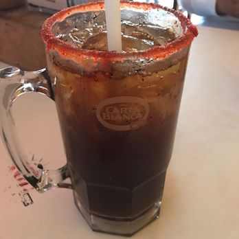 Las Pescadillas - Michelada is pretty good and huge! - Seafood Near Me - Cancún, ROO Las Pescadillas - Michelada is pretty good and huge! - Seafood Near Me - Cancún, ROO