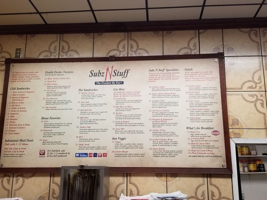 Menu photo 5 Subz N Stuff Irving, TX
