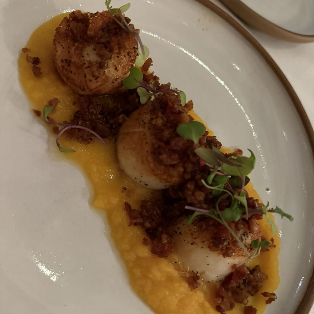 Bratts Hill by Chef Darian - Scallop appetizer - Caribbean Near Me - Buffalo, New York