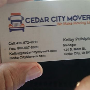 Cedar City Movers - Movers Near Me - Cedar City, Utah