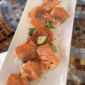 Le Cafe De Paris - Smoked salmon platter for two - Coffee & Tea Near Me - Orlando, Florida Le Cafe De Paris - Smoked salmon platter for two - Coffee & Tea Near Me - Orlando, Florida