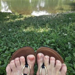 Juat got pedicure thia morning.. Dont let the Sunday guy do them.. Juat got pedicure thia morning.. Dont let the Sunday guy do them..