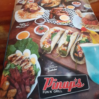 Pinups Fun & Grill - Menu - Burgers Near Me - Mazatlán, SIN
