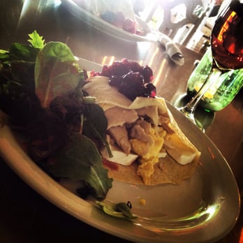 Mellow Minded Cafe - Turkey + Brie Crepe with cranberries and fresh greens - Juice Bars & Smoothies Near Me - Harrisburg, Pennsylvania Mellow Minded Cafe - Turkey + Brie Crepe with cranberries and fresh greens - Juice Bars & Smoothies Near Me - Harrisburg, Pennsylvania