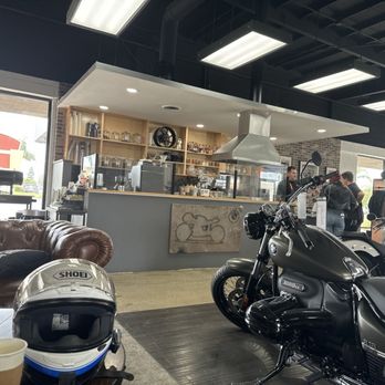 Irv Seaver Motorcycles - Great place to have a bite and a cuppa coffee while you wait - Motorcycle Dealers Near Me - Orange, California Irv Seaver Motorcycles - Great place to have a bite and a cuppa coffee while you wait - Motorcycle Dealers Near Me - Orange, California