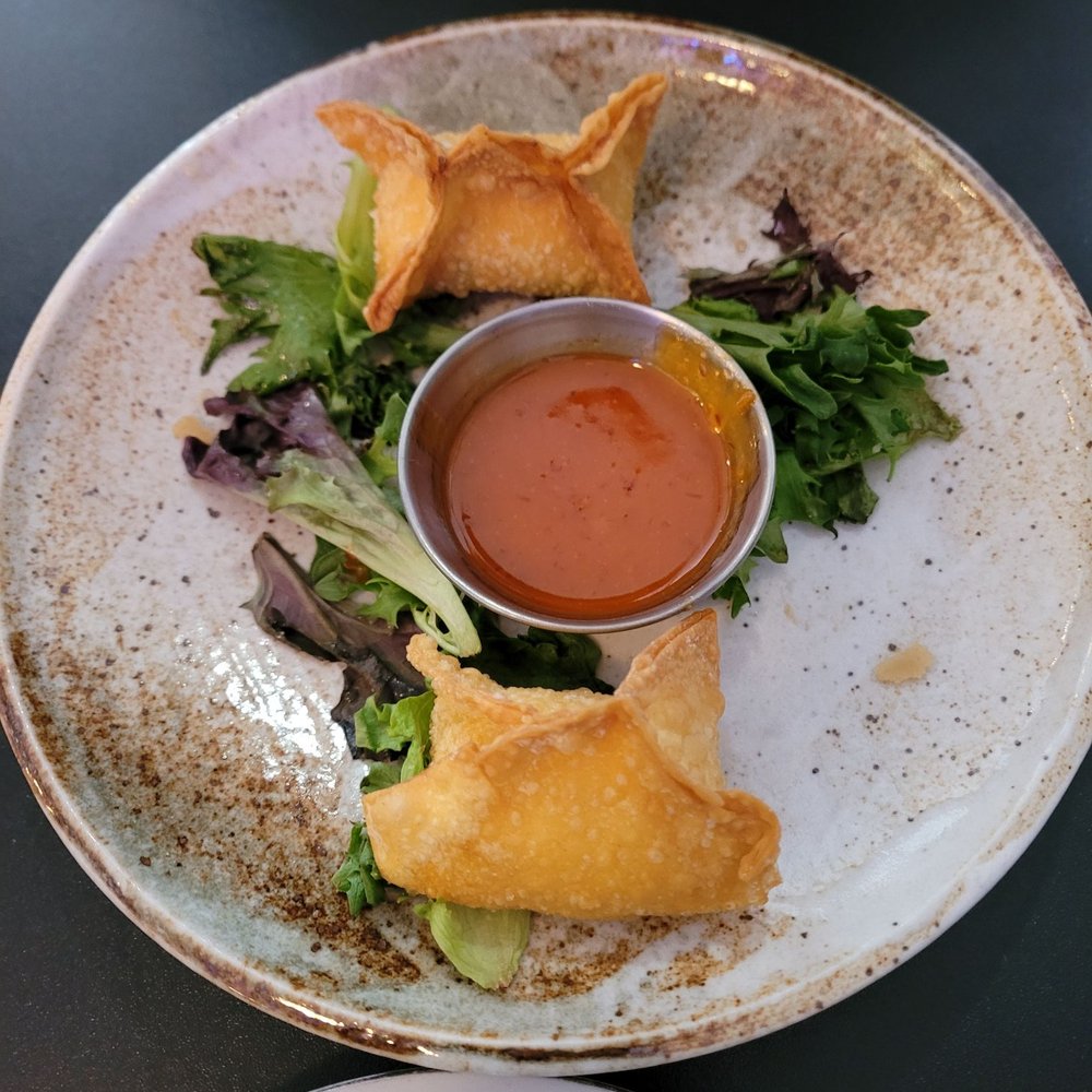 Speakeasy Ramen - Rangoons. They reminded my boyfriend and I of Buffalo chicken dip but with a seafood flavor! - Ramen Near Me - Springfield, Ohio Speakeasy Ramen - Rangoons. They reminded my boyfriend and I of Buffalo chicken dip but with a seafood flavor! - Ramen Near Me - Springfield, Ohio