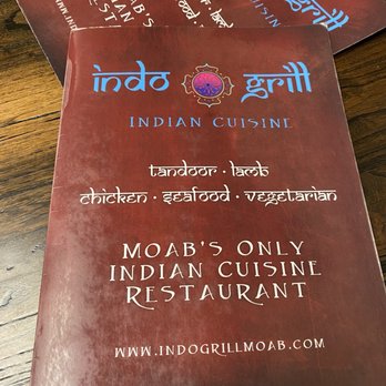 Indo Grill - Menu - Indian Near Me - Moab, Utah