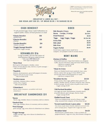 Menu photo 3 The Mont Portland, OR Menu photo 3 The Mont Portland, OR