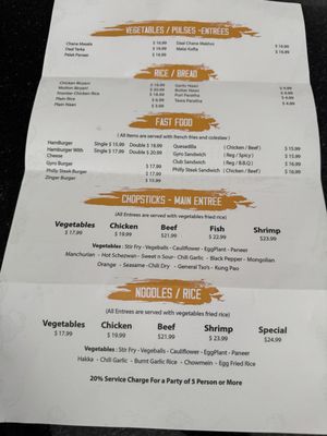 Shahi Nihari and Chopsticks by null