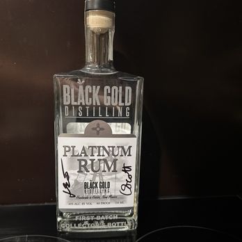 Black Gold Distilling - Collector's edition platinum rum 4.11.2025 - Distilleries Near Me - Hobbs, New Mexico Black Gold Distilling - Collector's edition platinum rum 4.11.2025 - Distilleries Near Me - Hobbs, New Mexico
