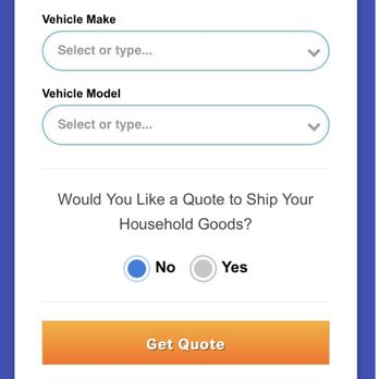 A-1 Auto Transport - Screenshot of their website stating they provide quotes for household items. - Vehicle Shipping Near Me - Aptos, California A-1 Auto Transport - Screenshot of their website stating they provide quotes for household items. - Vehicle Shipping Near Me - Aptos, California