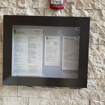 Seasons 52 - Menu outside - New American Near Me - Paramus, New Jersey