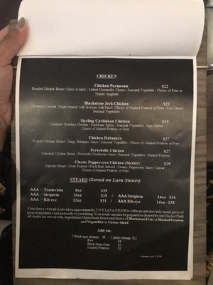 Menu photo 3 Blackstone Steakhouse & Grill Brampton, ON Menu photo 3 Blackstone Steakhouse & Grill Brampton, ON