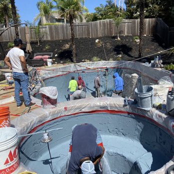 Parrott Pools - Remodel Progress of Cali Pebble Catalina in Folsom, CA - Pool & Hot Tub Service Near Me Parrott Pools - Remodel Progress of Cali Pebble Catalina in Folsom, CA - Pool & Hot Tub Service Near Me
