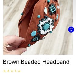 Envy Stylz Boutique - Using turquoise beading on a headband...racism