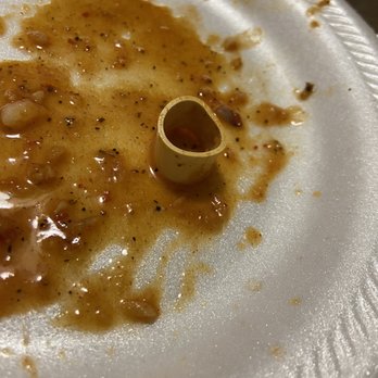 The Blazin' Claw - This is the rubber-band that was in my food. - Seafood Near Me - Redlands, California
