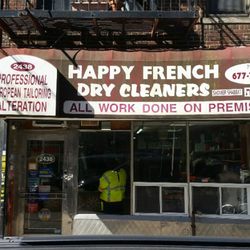 Happy French Dry Cleaners - Our store front