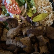 Photo of Euphoria XIX Grill - San Diego, CA, United States. Gyro Salad