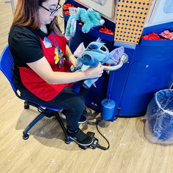 Build-A-Bear Workshop - Stitch being stuffed - Toy Stores Near Me - Myrtle Beach, South Carolina Build-A-Bear Workshop - Stitch being stuffed - Toy Stores Near Me - Myrtle Beach, South Carolina