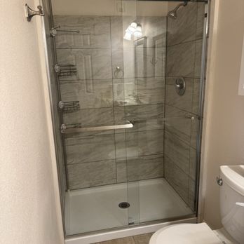 Precision A-Z Handyman Services - Updated the space with a new shower door - Handyman Near Me - Huntsville, Alabama