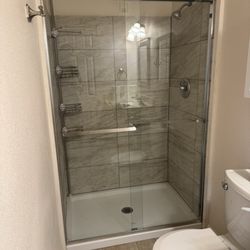 Precision Az Handyman Services - Updated the space with a new shower door
