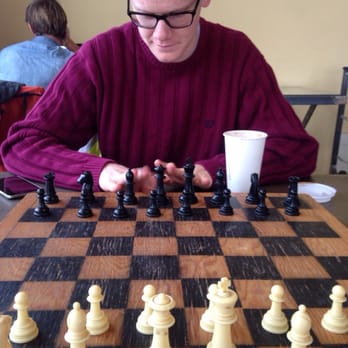 Beacon Coffee Roasters - Just playing some chess with my cousin from out of town at the great International Coffee Traders! - Coffee & Tea Near Me - Bozeman, Montana