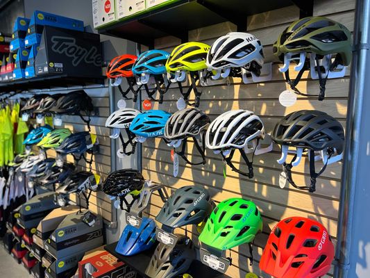 Accessories and Apparel - From helmets to gloves, hats to tees and shorts, sunglasses to socks, even all the parts you need to stay road-safe and in motion ... it's here.