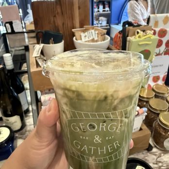 George & Gather - Triple berry matcha lemon cold foam - American Near Me - Chandler, Arizona
