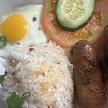 Tita Flora's - LONGSILOG.....this sausage is the perfect balance of sweet, spice and all the things that make food delicious...including a runny egg! - Breakfast & Brunch Near Me - Independence, Ohio Tita Flora's - LONGSILOG.....this sausage is the perfect balance of sweet, spice and all the things that make food delicious...including a runny egg! - Breakfast & Brunch Near Me - Independence, Ohio