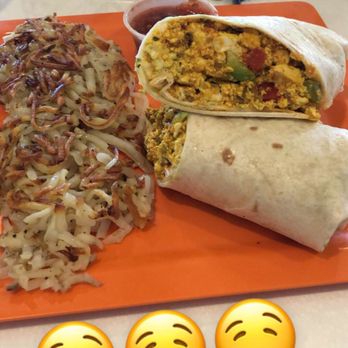Scramble, a breakfast & lunch joint - Vegan Soyrizo Burrito Breakfast - Breakfast & Brunch Near Me - Phoenix, Arizona Scramble, a breakfast & lunch joint - Vegan Soyrizo Burrito Breakfast - Breakfast & Brunch Near Me - Phoenix, Arizona