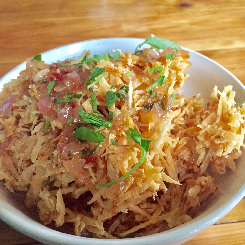 Cenote - Yucca fries - $2 off during happy hour! - Coffee & Tea Near Me - Austin, Texas Cenote - Yucca fries - $2 off during happy hour! - Coffee & Tea Near Me - Austin, Texas