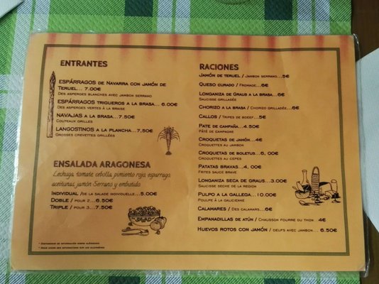 Menu photo 1 Hermanos Vidallé Parzán, HU